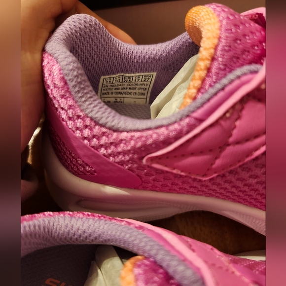 Skechers Kids Pink Sneakers - Picture 4 of 5